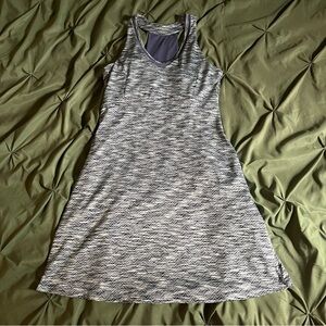 MPG workout dress with built in bra and pockets